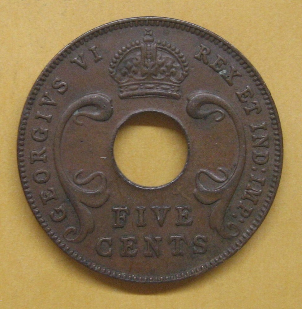 1941 I East Africa 5 Cent Take a Look