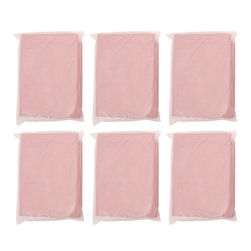 Deep Rose Ceiling Drapes for Wedding 5Ftx30Ft Sheer Curtains Chiffon Drapin