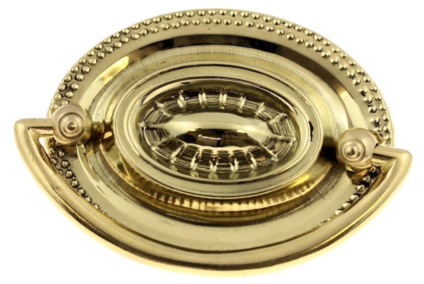 3" Hepplewhite Style Pull Brass