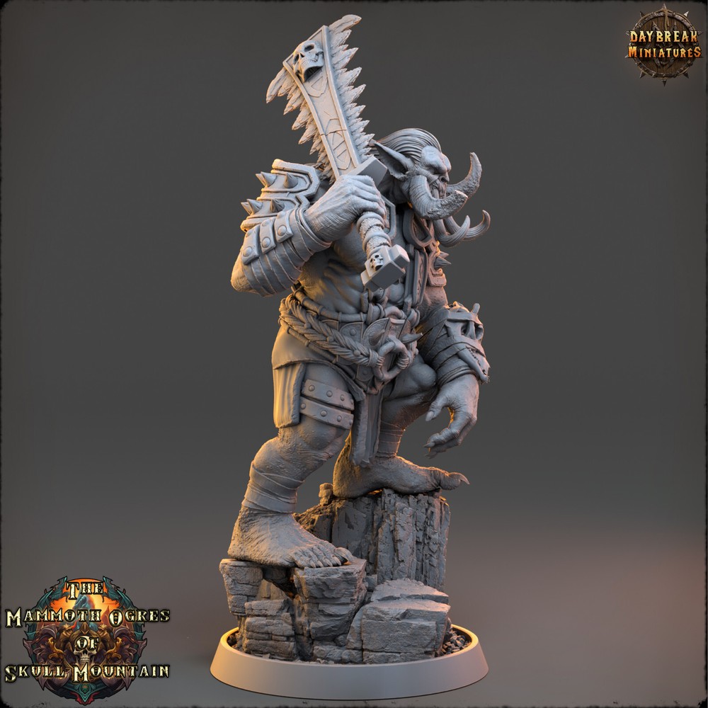 Troll Commander Mitrog | DayBreak Miniatures |
