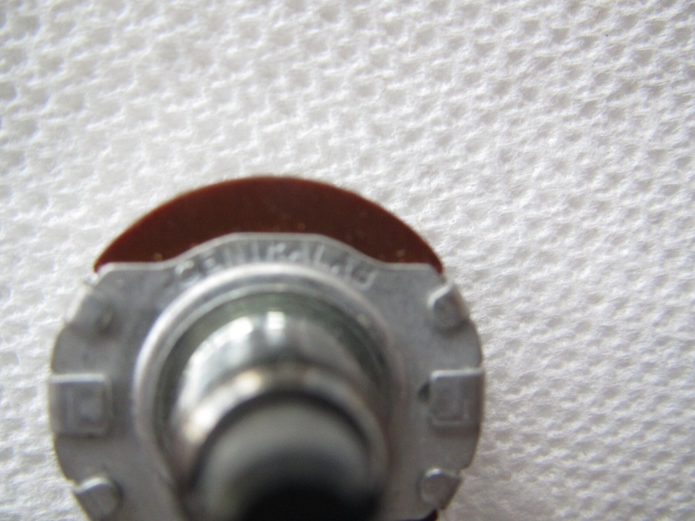VINTAGE "ONE" CENTRALAB 100K LINEAR POTENTIOMETER.