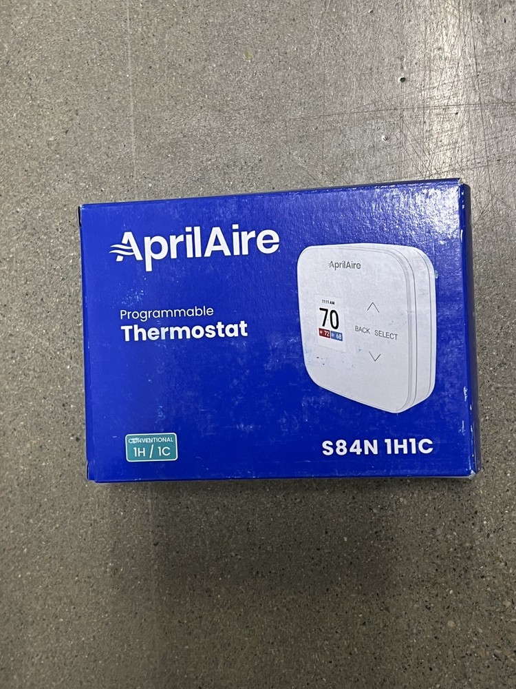 AprilAire S84N1H1C Programmable Thermostat