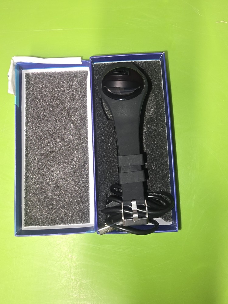 LED Pedometer Watch black In Box