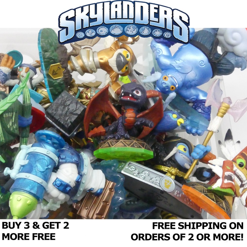 Skylanders Figures & Magic Items- Buy 3 & Get 2 FREE!
