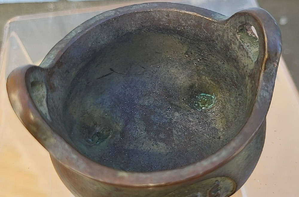 Buddhism Xuande burner 佛教宣德炉 j8