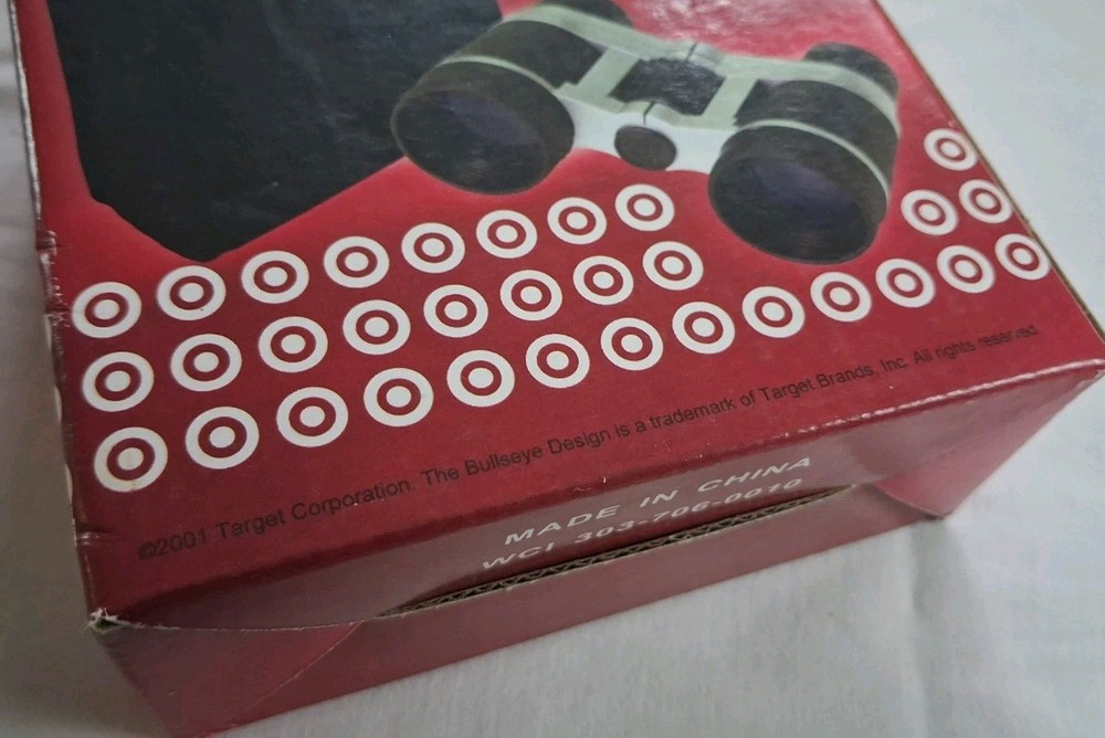 Target Binoculars 2001 Compact Viewing Set With Case & Box Gift Set