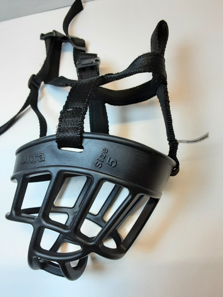 Baskerville Ultra Muzzle for Dogs, Size 5 - Black