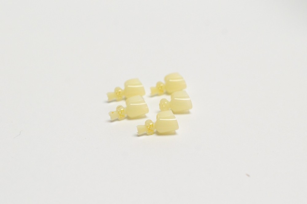 DENTAL POLYCARBONATE TEMPORARY CROWNS #54 SECOND (2ND) BICUSPIDS LARGE 5/PACK