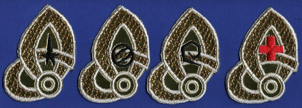 Classic TOS Star Trek USS Constellation Embroidered Patch Set  [4]