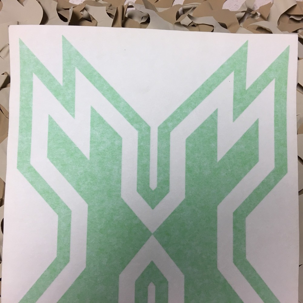 NEW HK Army Icon Car Sticker - Lime