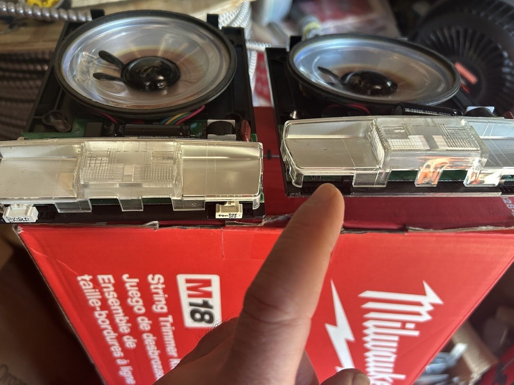 EDWARDS STROBE SPEAKER G4F-97VM (Covers Missing) (Small Selector Buttons Gone)