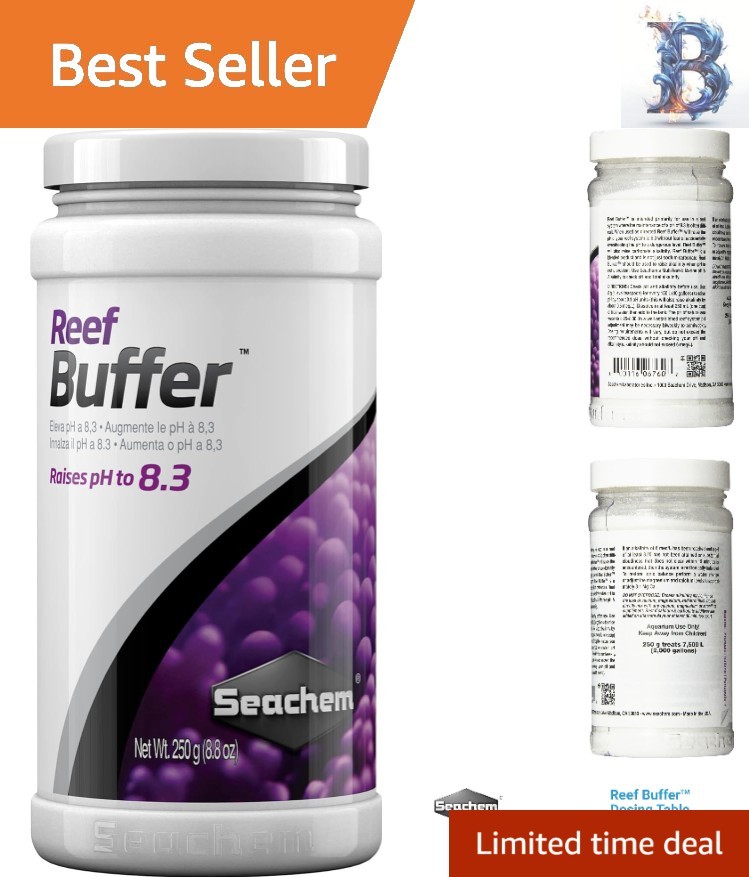Reef Buffer 250g - pH Stabilizer & Carbonate Alkalinity Enhancer for Aquariums
