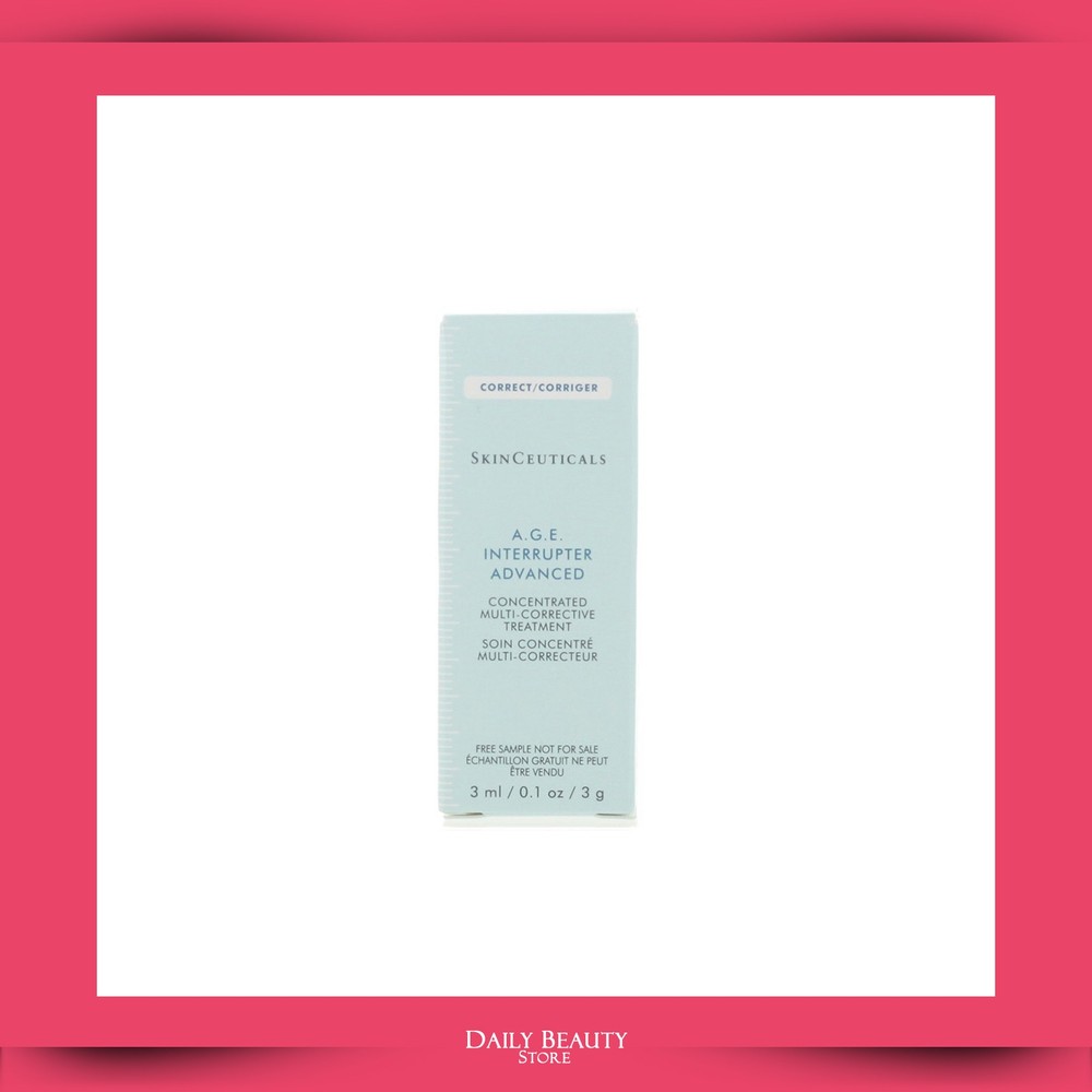 Skinceuticals A.G.E. Interrupter Advanced 3ml 0.1oz X 2 PACK NEW FAST SHIP