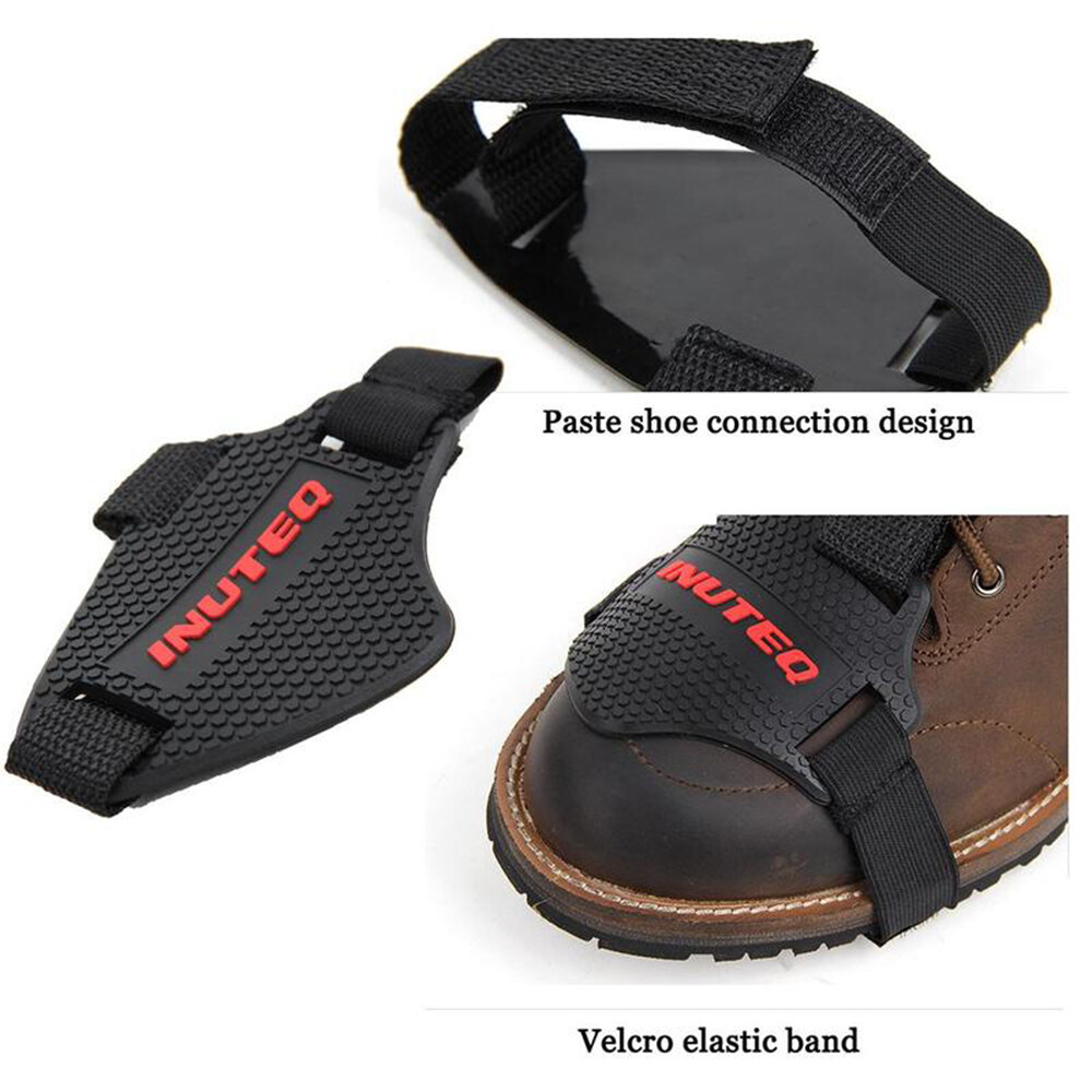 2PCS Motorcycle Shift Guard Cover Protective Shoe Boot Protector Shifter Pads US
