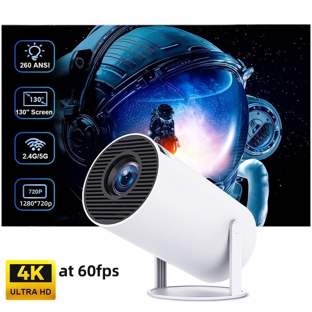 HY300 Pro Mini Projector 1080P HD LED Smart Projector HDMI USB