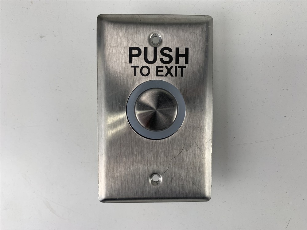 Dortronics Touch Sensitive Weather Resistant Push Button Single Gang Plate
