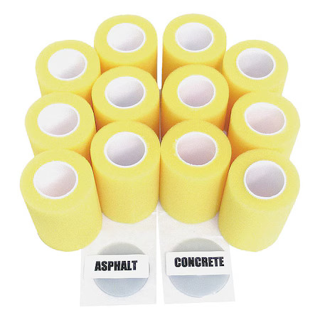 Newstripe 10000728 Replacement Rollers, 12 Pk, 4 In.