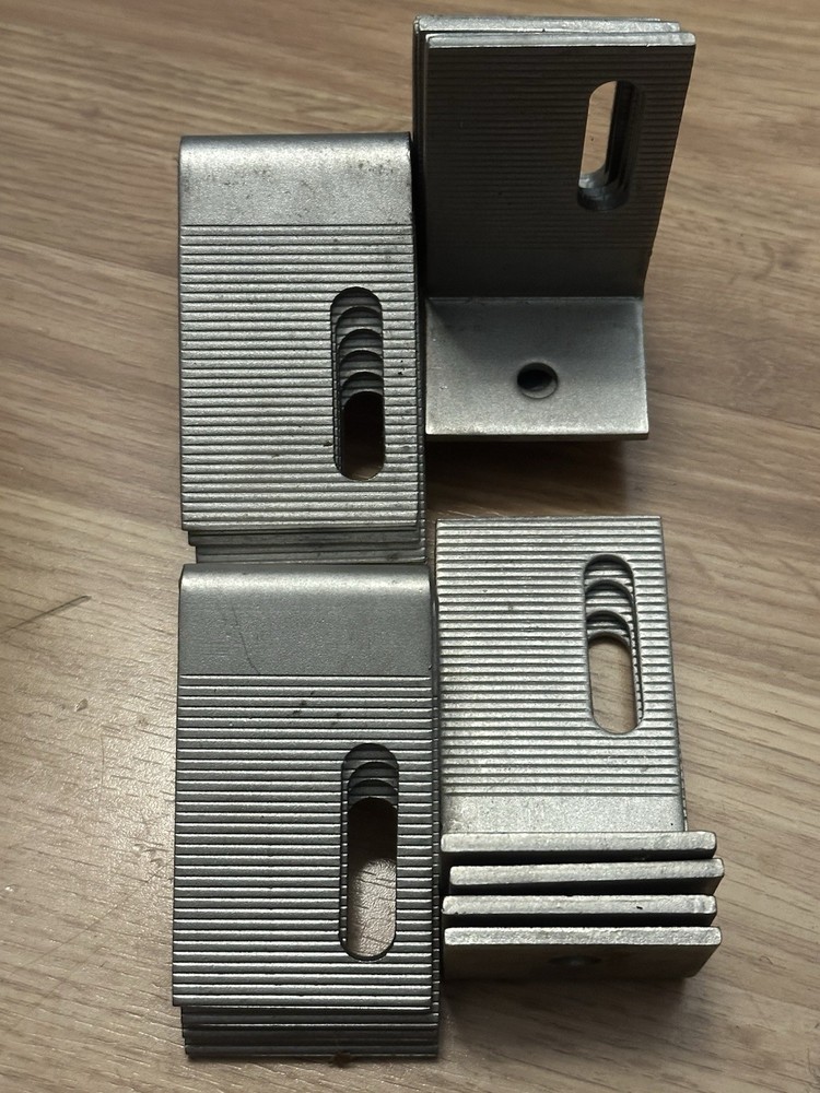 20 Mounting L Bracket For Solar Panel  2 X 3 1/4 Off Grid Roof Aluminum Brackets