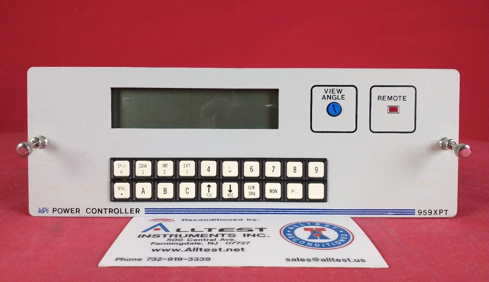 California Instruments 959XPT Power Controller Plug-In Module For MXT10