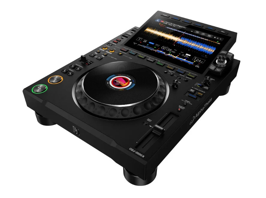 AlphaTheta CDJ-3000X A next-generation flagship DJ player