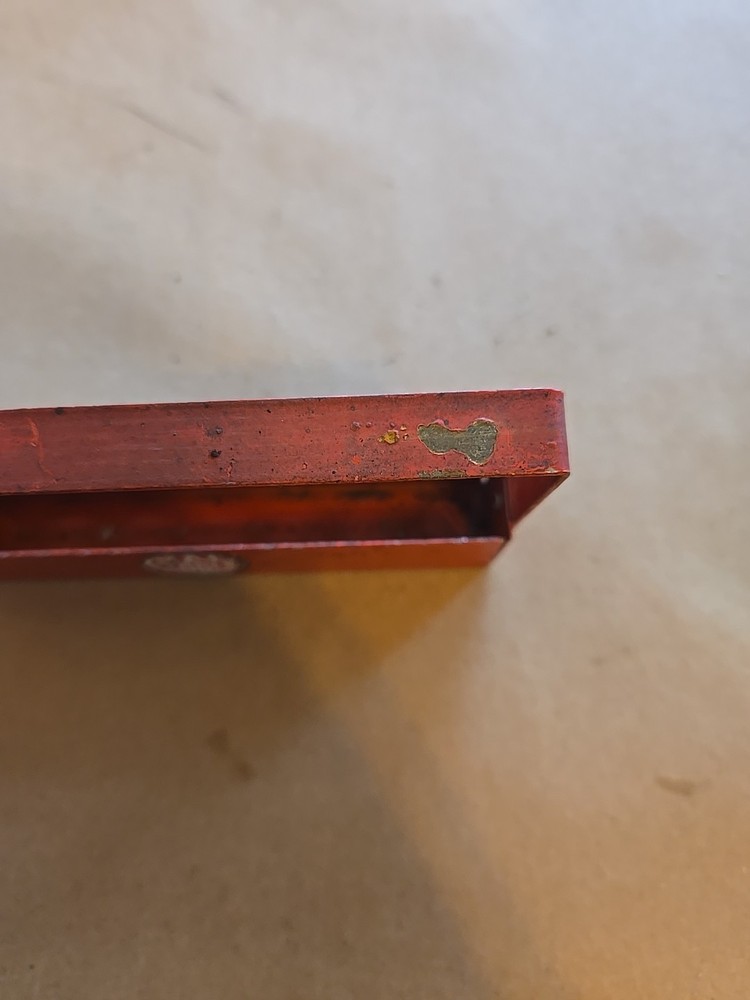 Mac Tools Vintage Metal Deep Well Socket Holder Red USA XT8