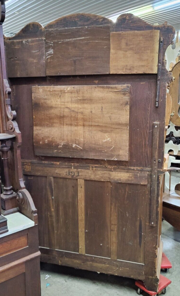 Solid Oak Sideboard Buffet c1890-1910 Golden Oak Era~Nice Finish