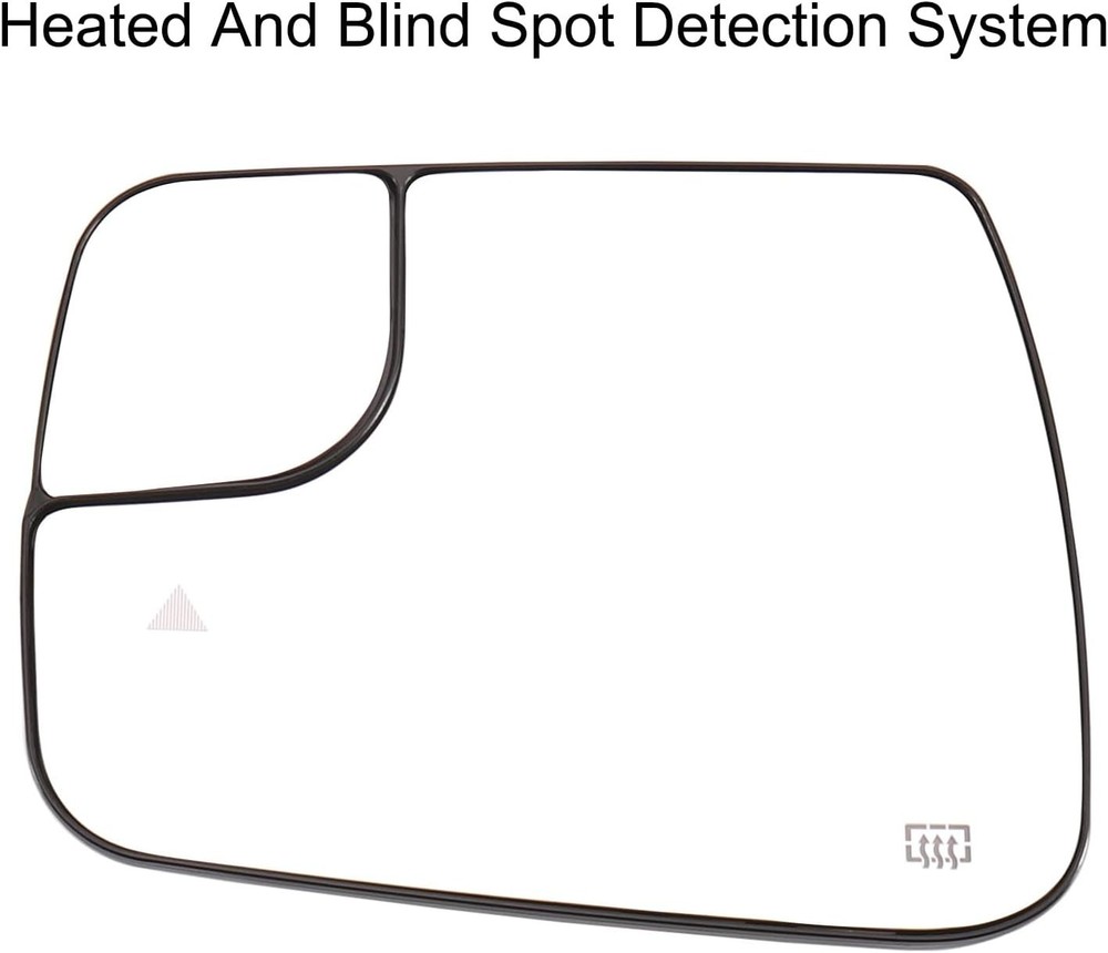 Mirror Replacement for 2019-2025 Dodge Ram 1500 2500 with Driver Side WIth BSD