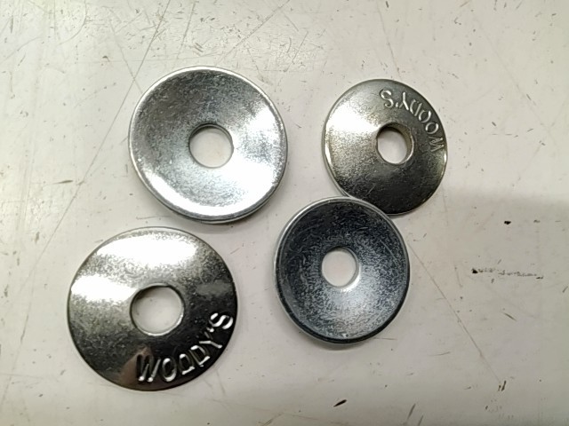 Round Support Plate 4 Pcs - 2000 Polaris NOS
