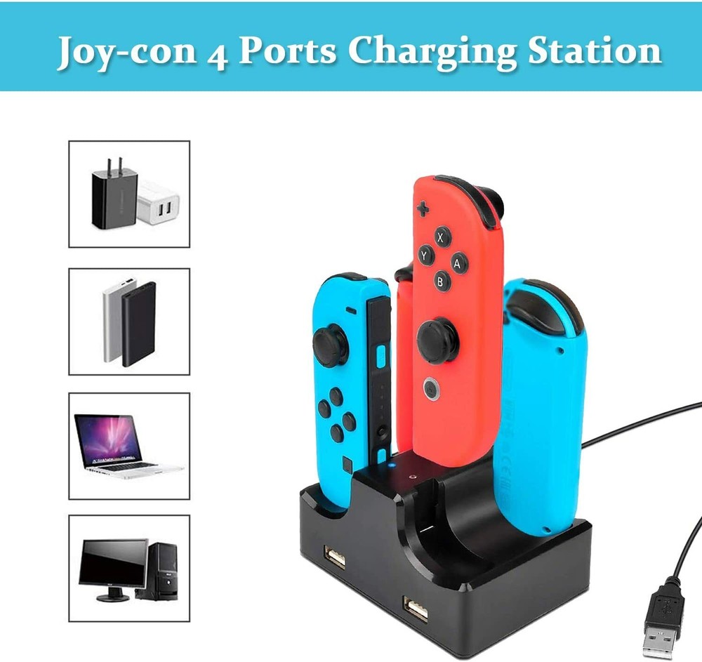 23 in 1 Accessories Kit for Nintendo Switch Storage BagCase Protector Bundle Kit