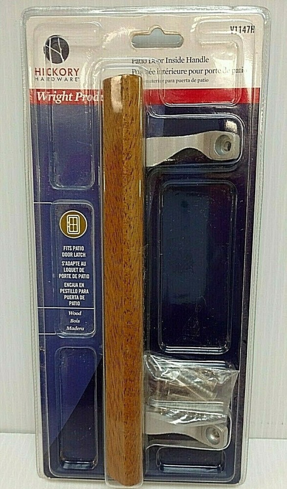 Hickory Hardware wood sliding patio door replacement handle