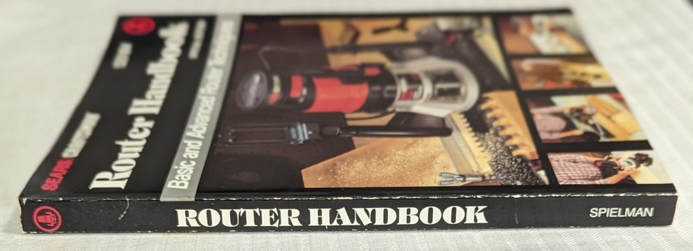 ***VINTAGE 1992 SEARS CRAFTSMAN ROUTER HANDBOOK***BASIC & ADVANCED TECHNIQUES