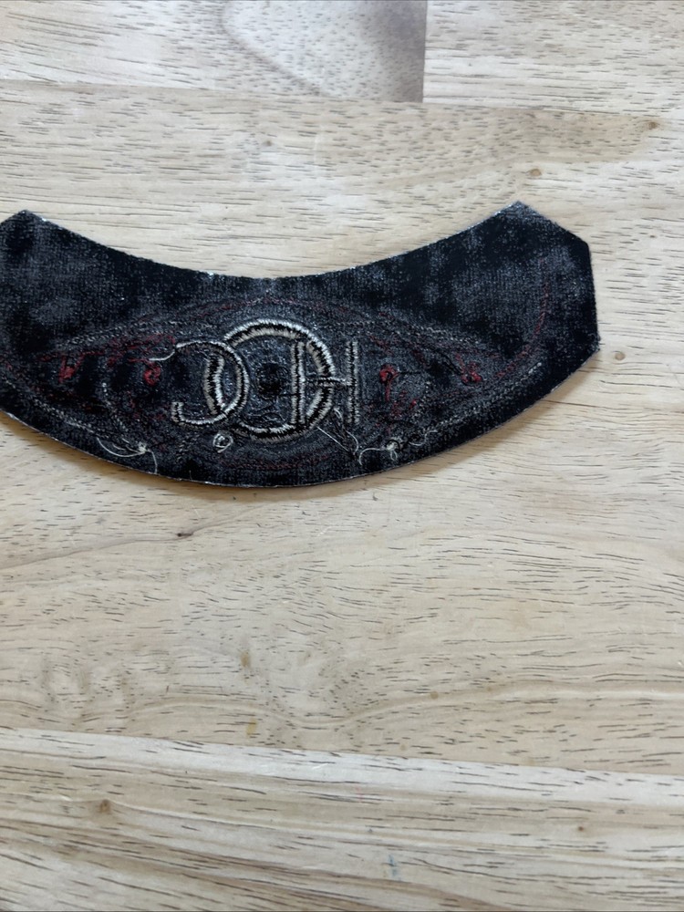 Hog Harley Owners Group Year 2009 Embroidered Patch Black Red