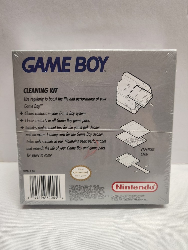 NINTENDO GAME BOY VIDEO CONSOLE CLEANING KIT NEW SEALED
