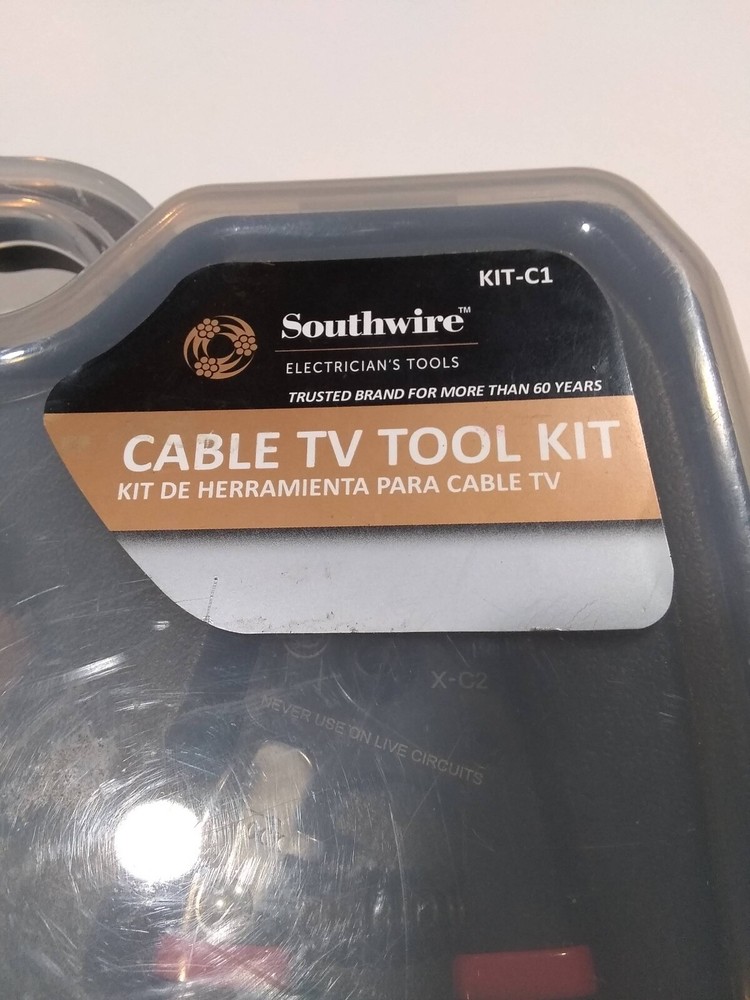 USED, SOUTHWIRE CABLE TV TOOL KIT , PART #KIT-C1