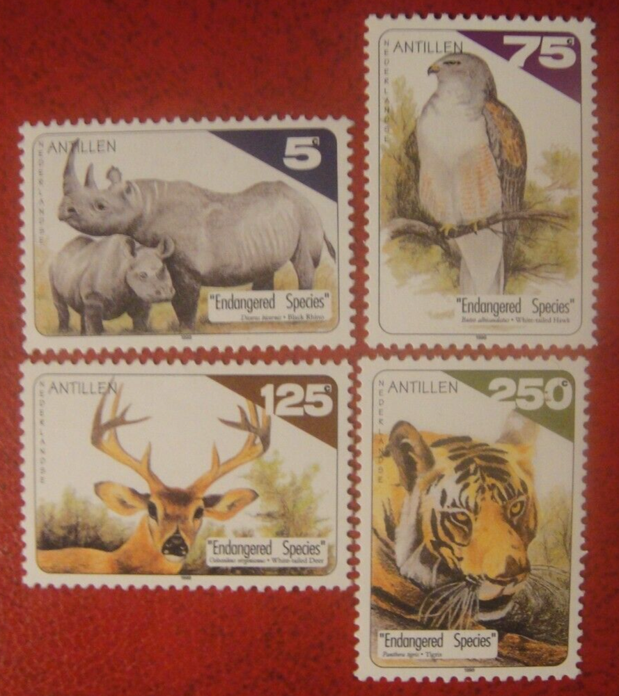 Netherlandse Antilles 1998. Endangered Species. Mint Unhinged.