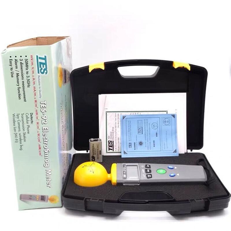 EMF Meter Triaxial Data Logger The electromagnetic radiation detector TES-92