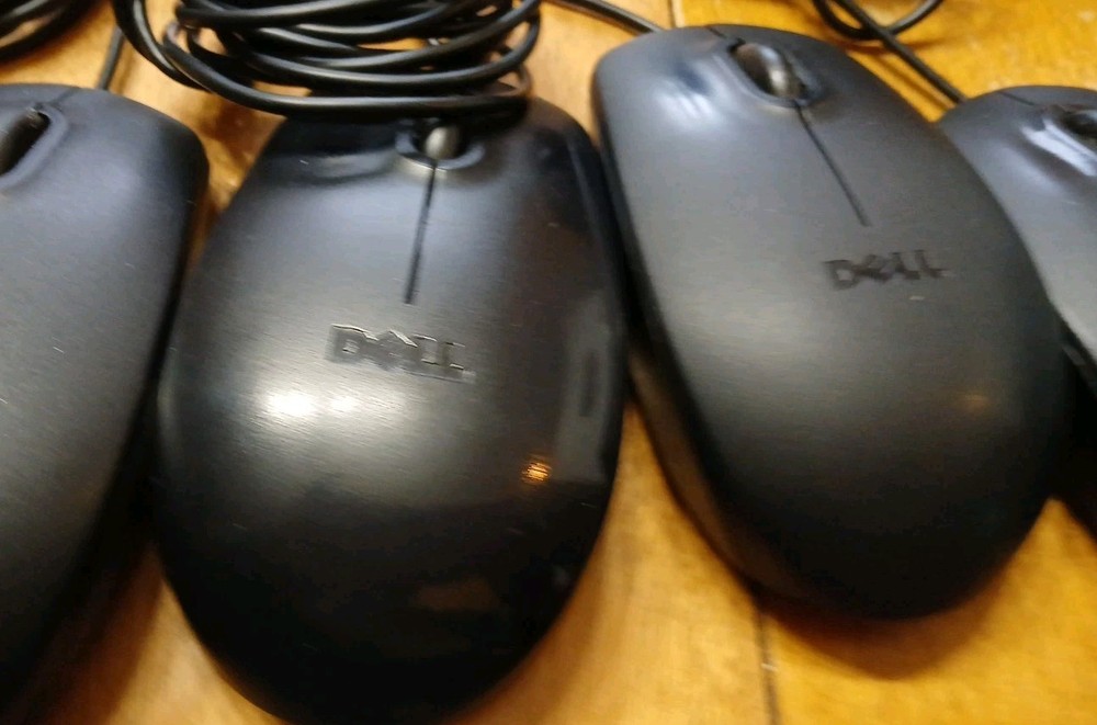 DELL Corded Mouse Wired USB Mouse Untested
