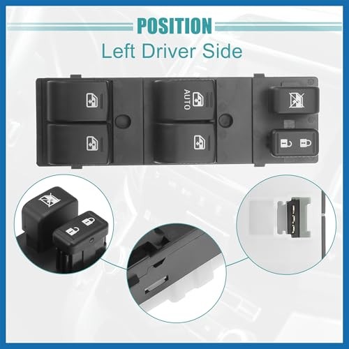 Front Left Driver Side Power Window Switch Fit for Subaru Forester 2014-2016