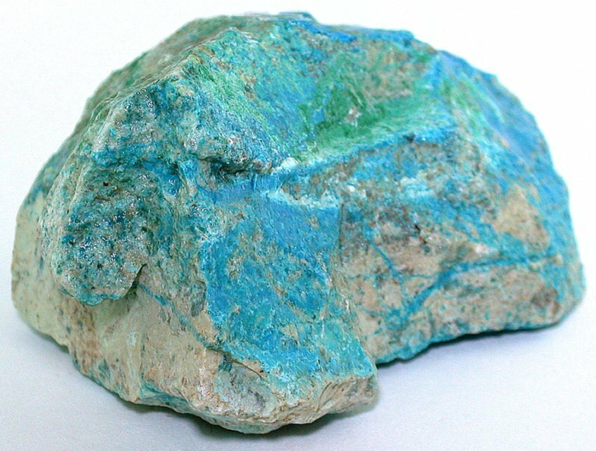 734 Gram NATURAL Gem Silica Turquoise Spiderweb In Quartz Cabochon Rough EBS6745