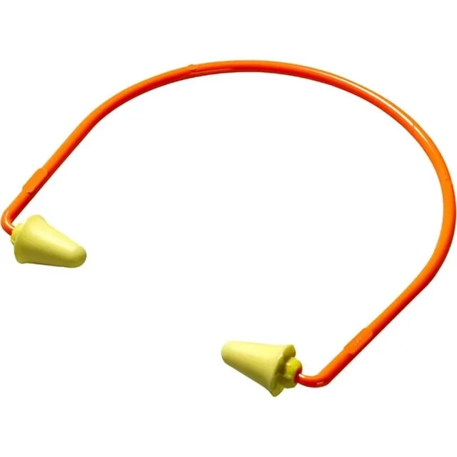 3M TEKK Safety Banded Hearing Protector EAR PLUGS 28 dB Adjustable