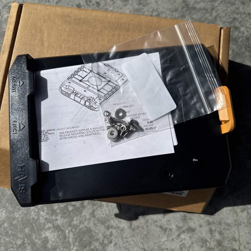 Havis Rugged Keyboard Mount C-KBM-201