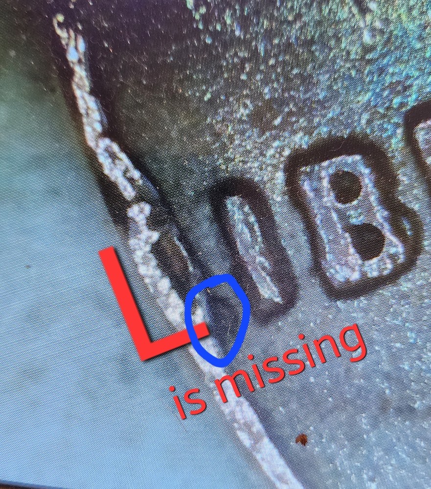 1949 D Planchet Error cent. 🧐🪙 #coin #error #cent