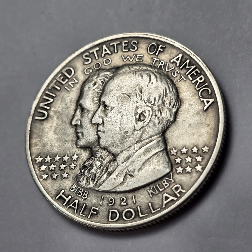 1921 alabama commemorative half dollar Silver