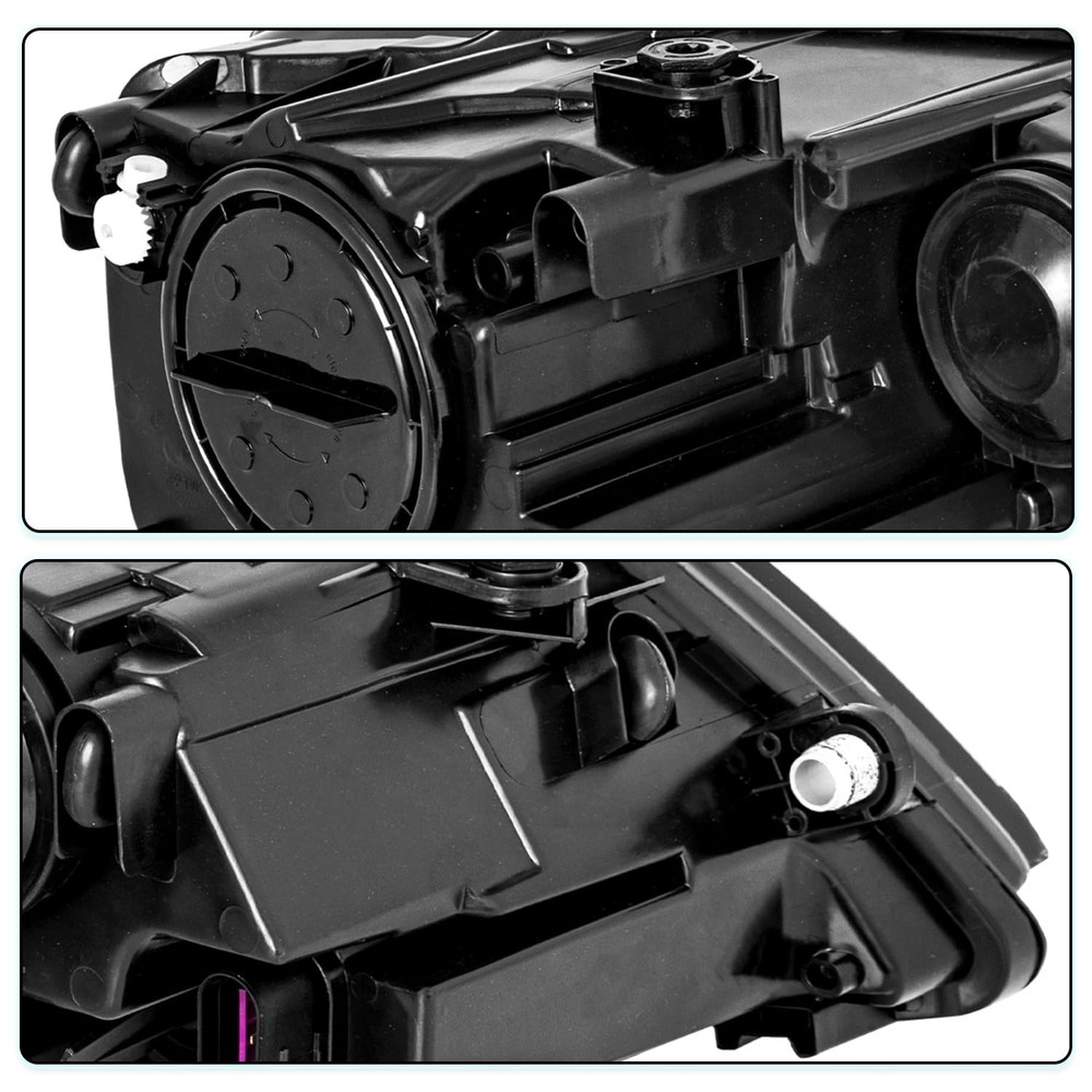 Halogen Headlamp Compatible 2011-2018 Jetta MK6 Driver Side Replacement