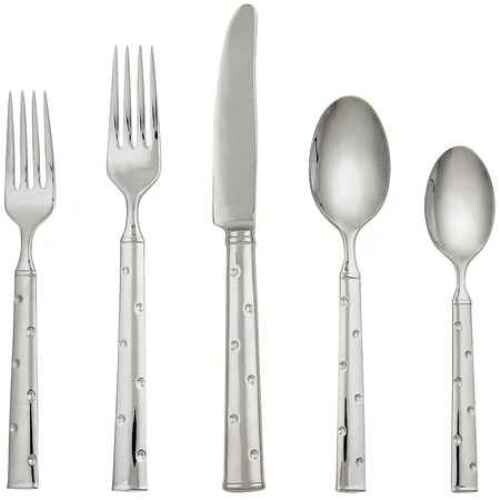 Kate Spade Larabee Dot 5Pc Flatware Set