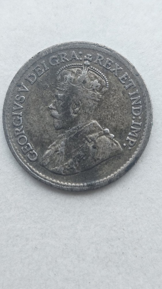 Canada - 5 Cents 1920 - George V, Silver