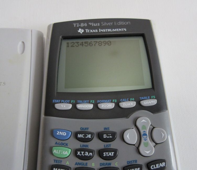 Texas Instruments TI-84 Plus Silver Edition Graphing Calculator