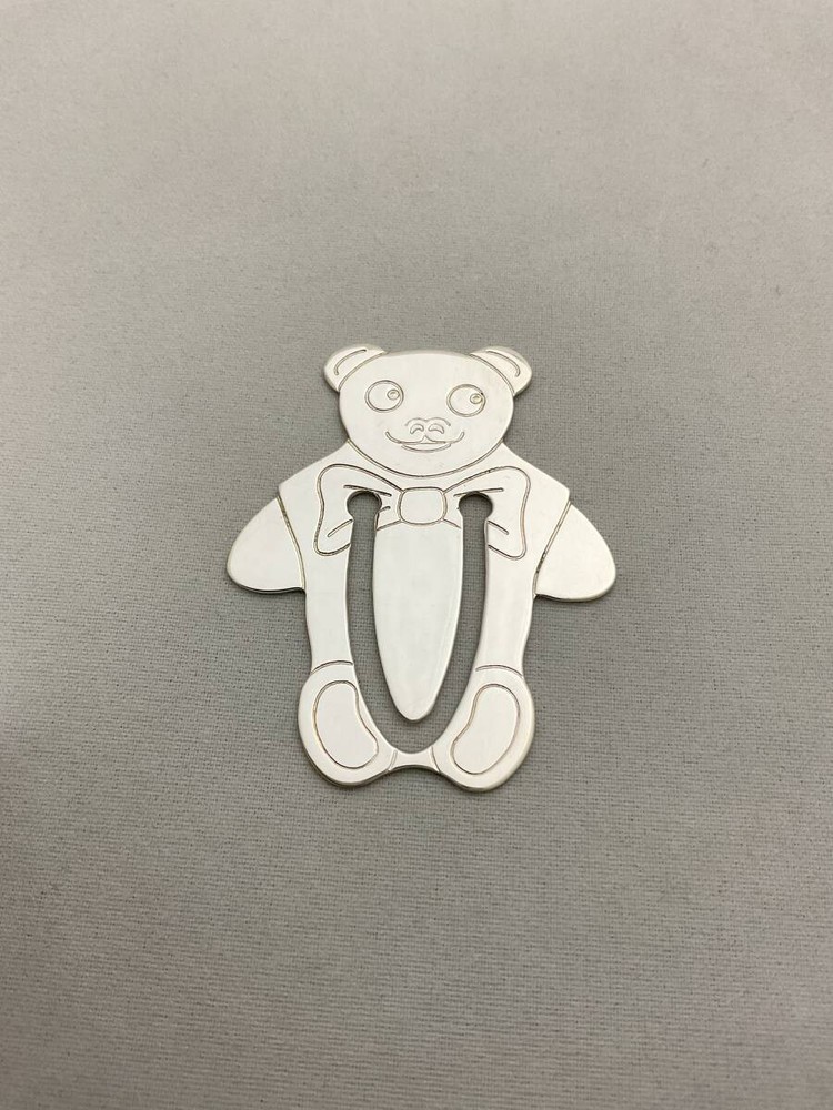 TIFFANY&Co. Sterling Silver 925 Bear Bookmark Accessory