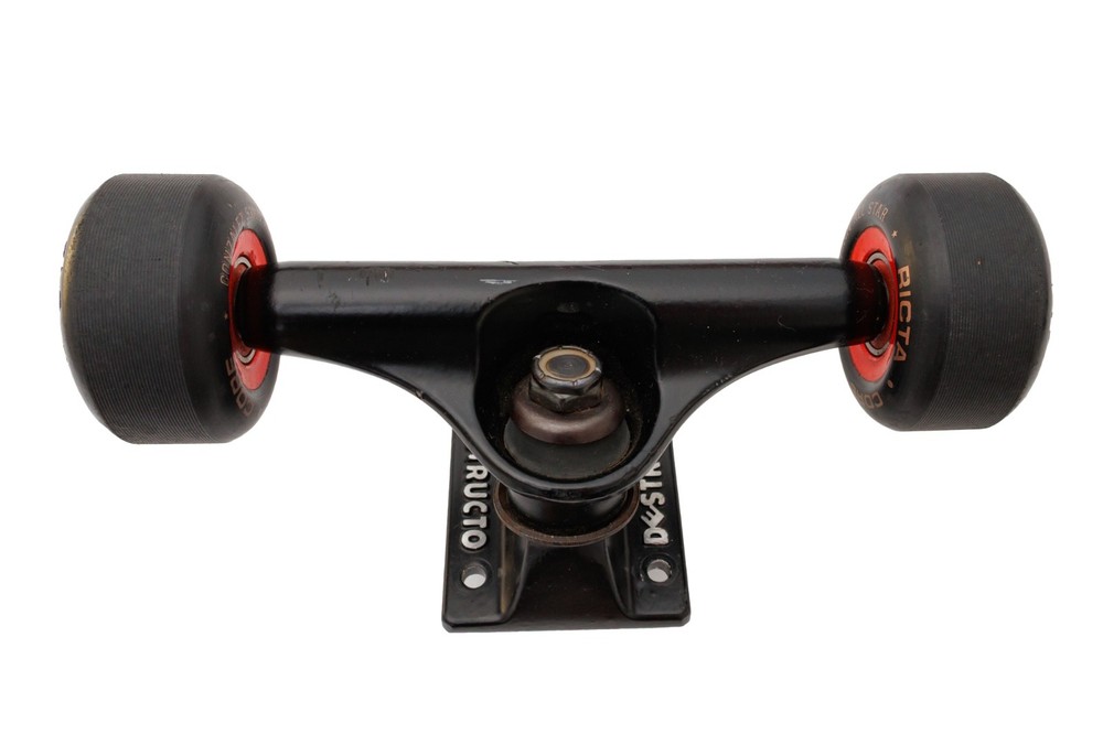 Ricta Dynamics Skateboard Wheels 53mm Destructo Trucks Mid 5.0 Black NICE