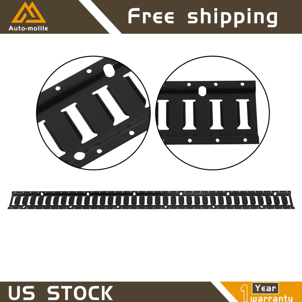 For Vans High Quality Durable Black 8 Pack 6' E Track Tie Down Enclosed Trailer